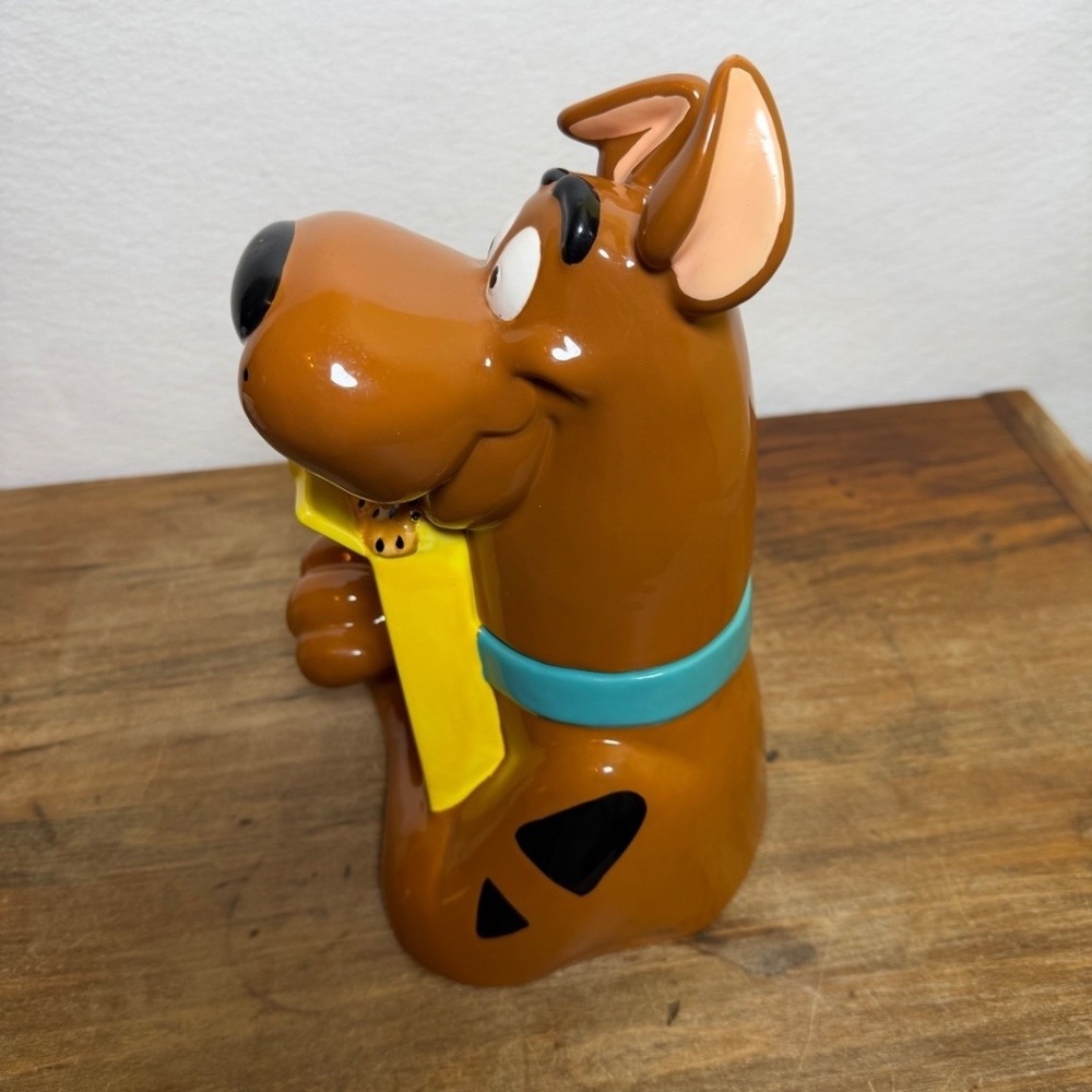 Vintage Scooby Doo Cookie Jar Scooby Snacks 2001 Warner Bros Cartoon Rare - Picture 10 of 12